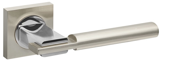 Ручка раздельная Fuaro JAZZ KM SN/CP-3 матовый никель/хром