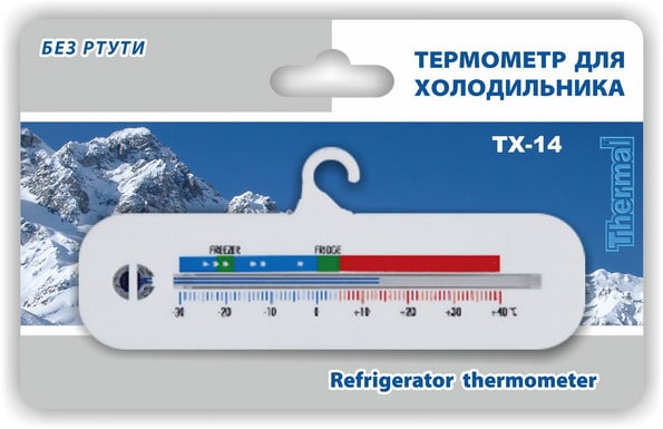Термометр ТХ-14 д/холодильника