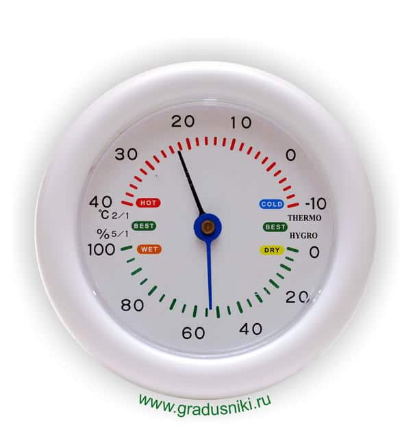 Термометр ТС-79Г комнатный с гигрометром